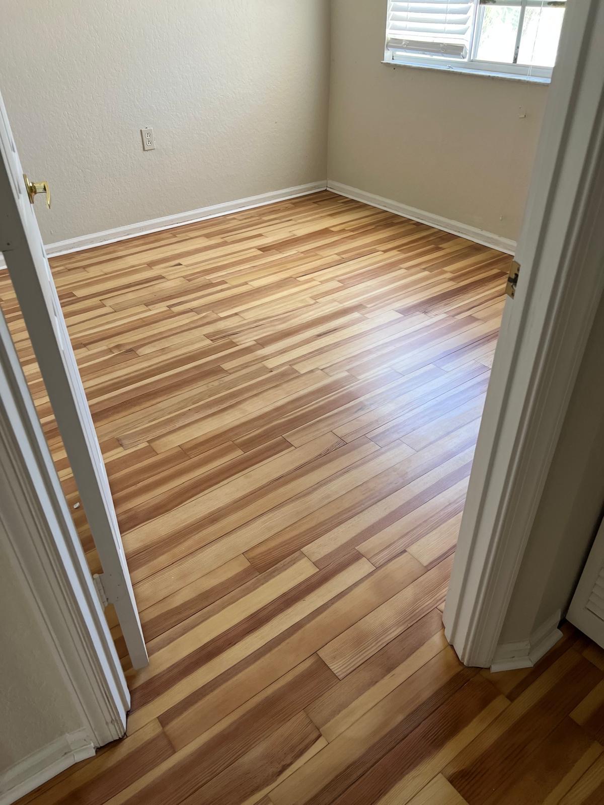 Beautiful hardwood floor
